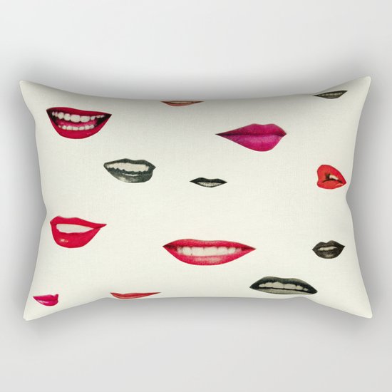 Stealing Kisses Rectangular Pillow