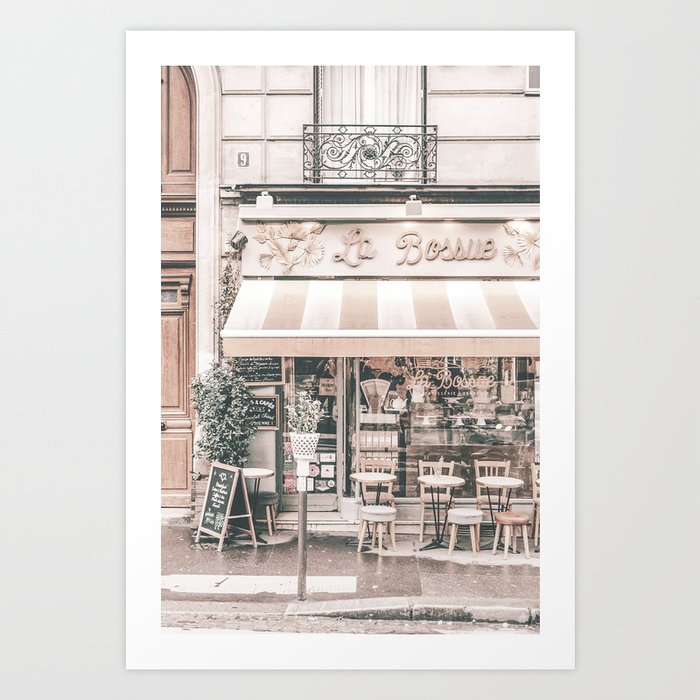 Cafe de Paris Art Print