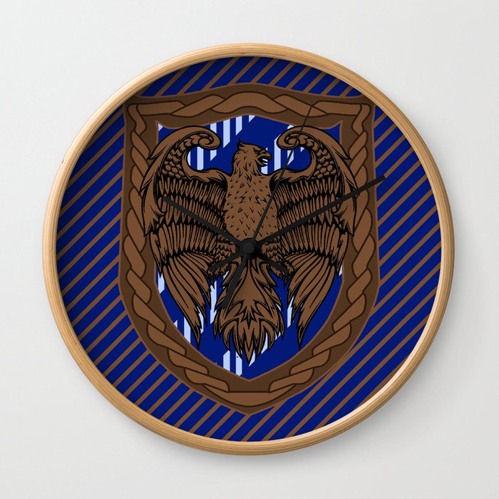 HP Ravenclaw House Crest Wall Clock by Liz's Life of Lemons