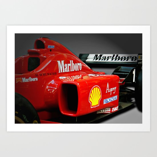 Ferrari F1 Art Print