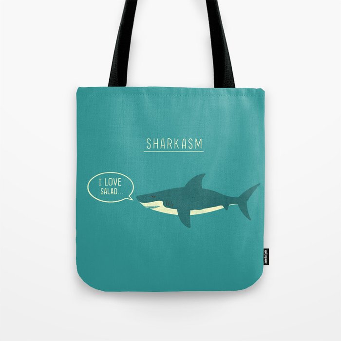 Sharkasm Tote Bag