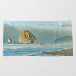 Cannon Beach Oregon, Haystack Rock Beach Towel