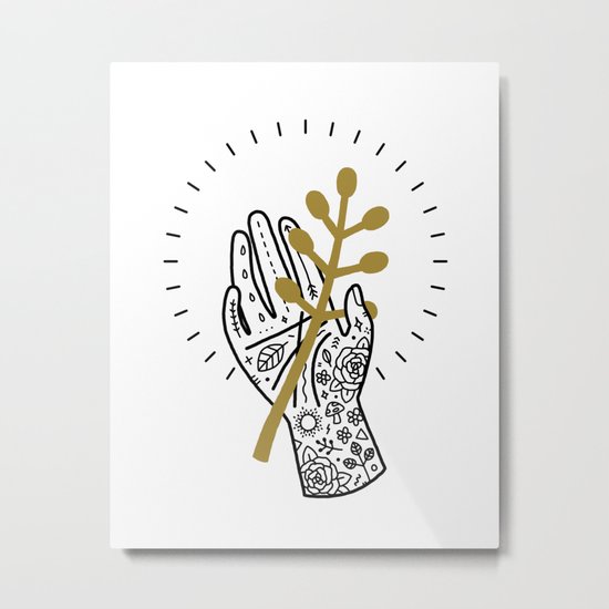 Grow Metal Print