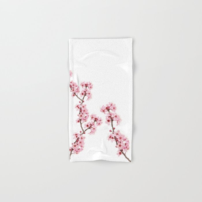 Cherry Blossoms Hand & Bath Towel