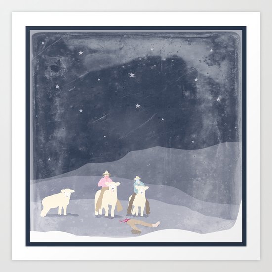 Man Eaters Art Print