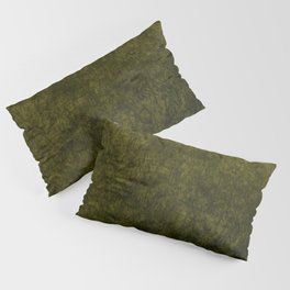 olive green velvet | texture Pillow Sham