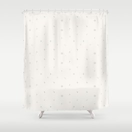 Delicate Wild Flower Pattern Shower Curtain