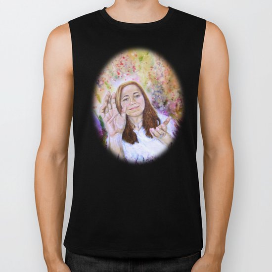 I LOVE YOU Biker Tank