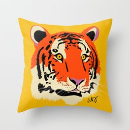 Tiger Throw Pillow