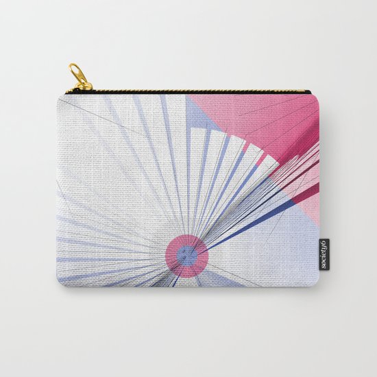 Pattern colors 2016 rose quarz and serenity blue Version 5 Carry-All Pouch