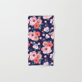 Aurora Floral Hand & Bath Towel