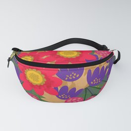 Candy Colored Bouquet Fanny Pack