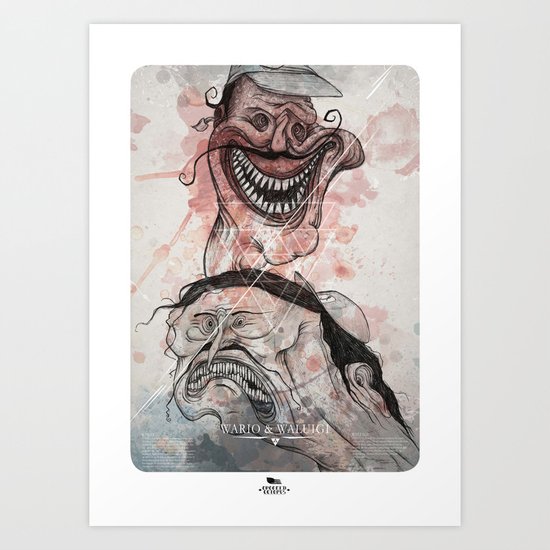 The bad Art Print
