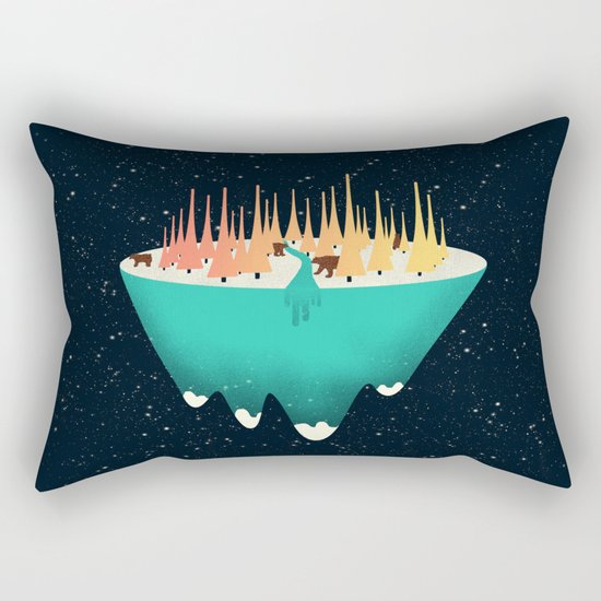 The Place Sound Grows Rectangular Pillow