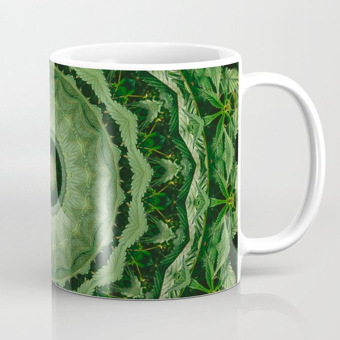 Cannabis Leaf Trip Coffee Mug