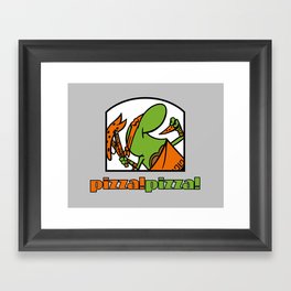 Pizza Pizza! Framed Art Print