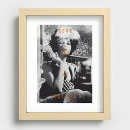 Come For Me, Darling Recessed Framed Print