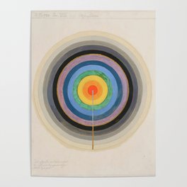 Hilma af Klint "Series VIII. Picture of the Starting Point (1920)" Poster