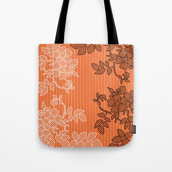 SPRING IN ORANGE Tote Bag