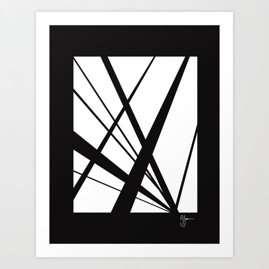 Rays Art Print