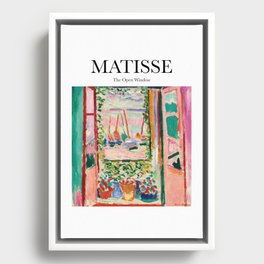 Matisse - The Open Window Framed Canvas
