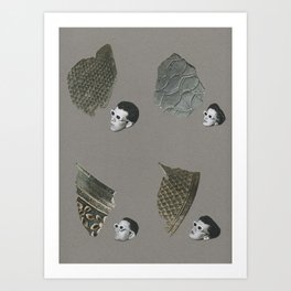 3d Glasses Art Prints Society6