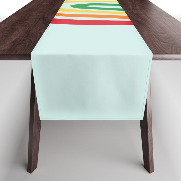 Rainbow PRIMARY Table Runner