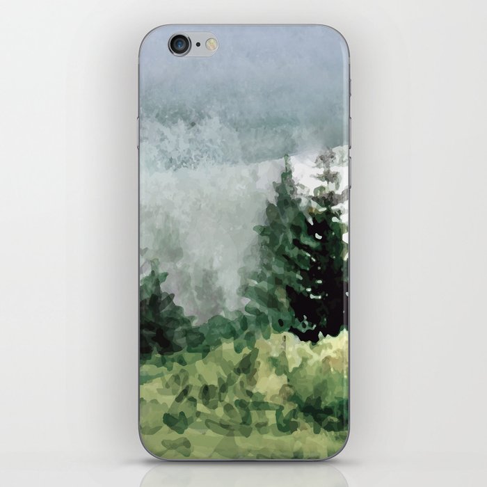 Pine Trees 2 iPhone Skin