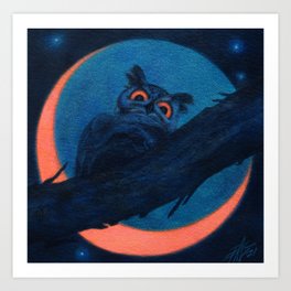 Owl Moon VI Art Print