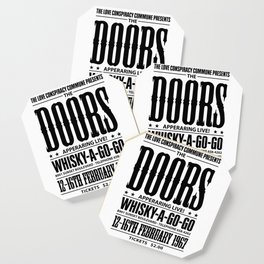The Doors concert poster 1967 Poster Coaster