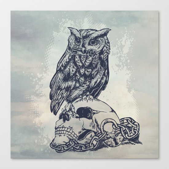 Key of wisdom Canvas Print