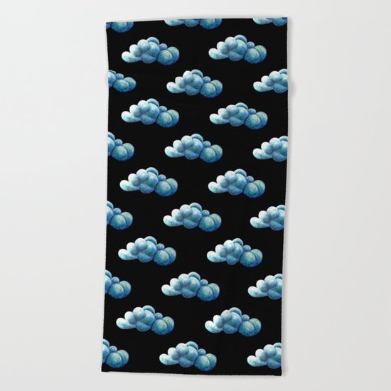 Cloud Tied Beach Towel