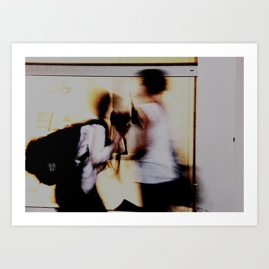 Two ghosts Art Print