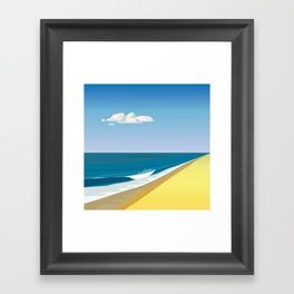 Rothko at the Beach Framed Art Print