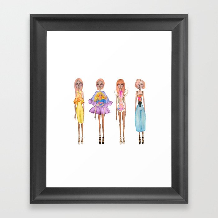 babes in toyland Framed Art Print