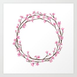 Cherry Blossom  Art Print