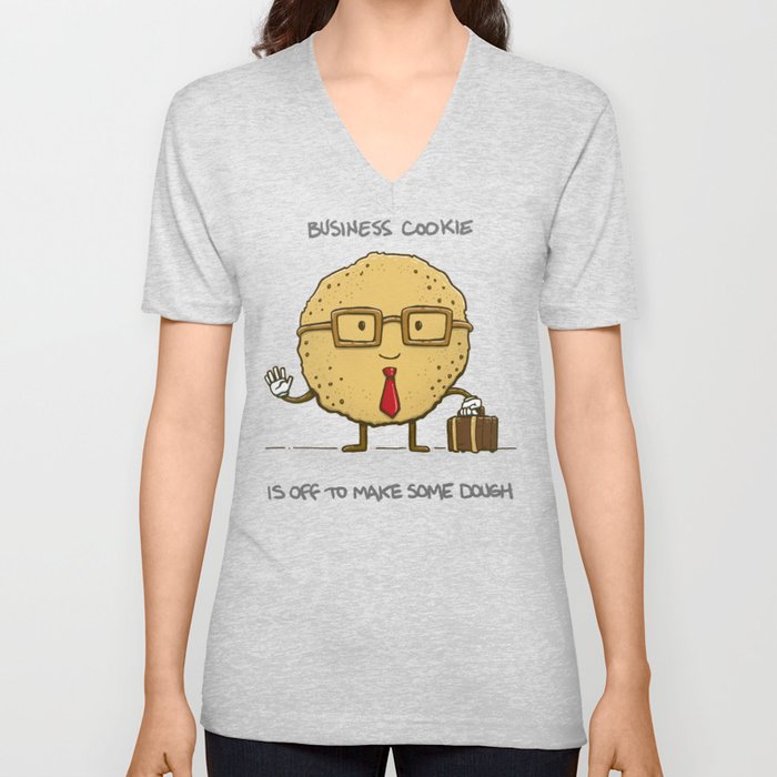 The Business Cookie V Neck T Shirt