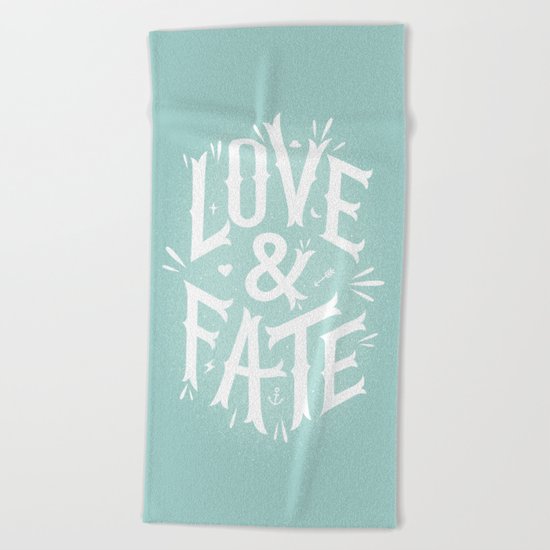 Love & Fate Beach Towel