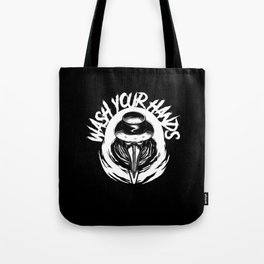 Plague Doctor Wash Your Hands Steampunk Tote Bag