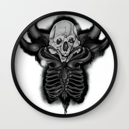Skeleton Monster V1 Wall Clock