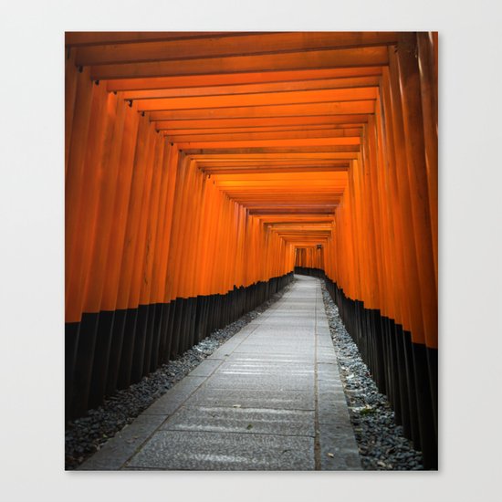 Kyoto Shrine Canvas Print