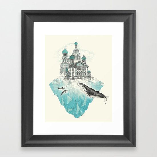 st peters-burg Framed Art Print