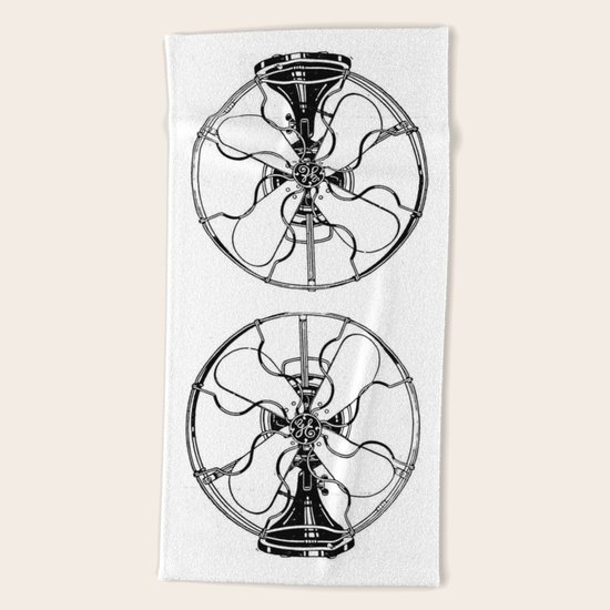 Fan Beach Towel