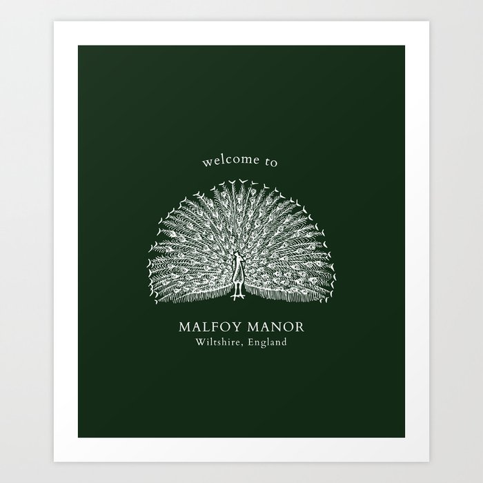 Malfoy manor Art Print