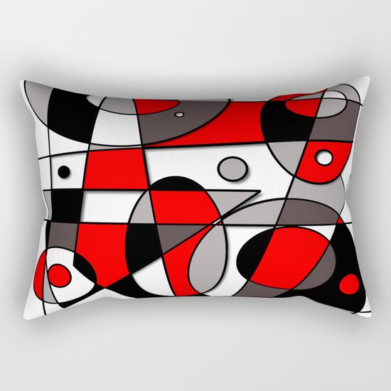 Abstract #44 Rectangular Pillow
