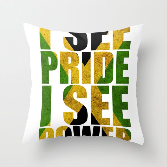 I SEE PRIDE I SEE POWER Throw Pillow