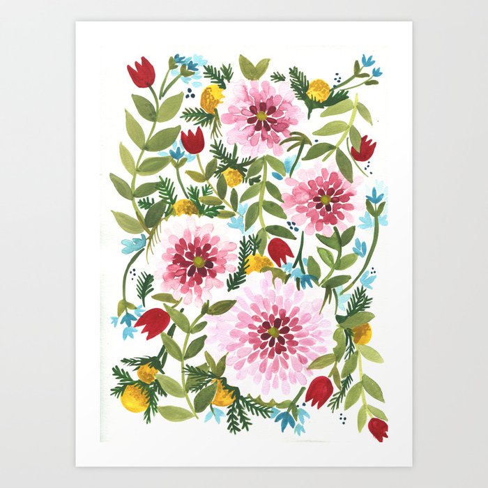 Spring Floral Art Print