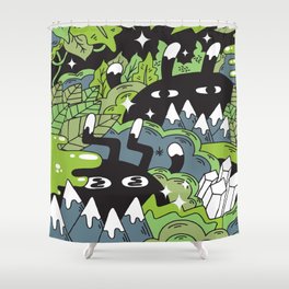 Little Lurkers Shower Curtain