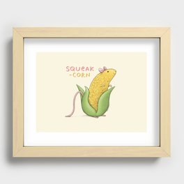 Squeak-corn Recessed Framed Print
