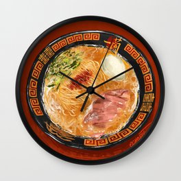 Ichiran Ramen Wall Clock